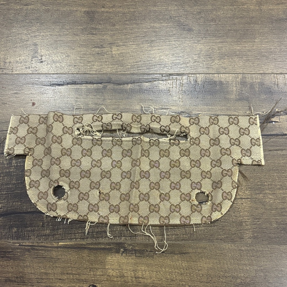 Gucci Beige and Brown GG Pattern Fabric